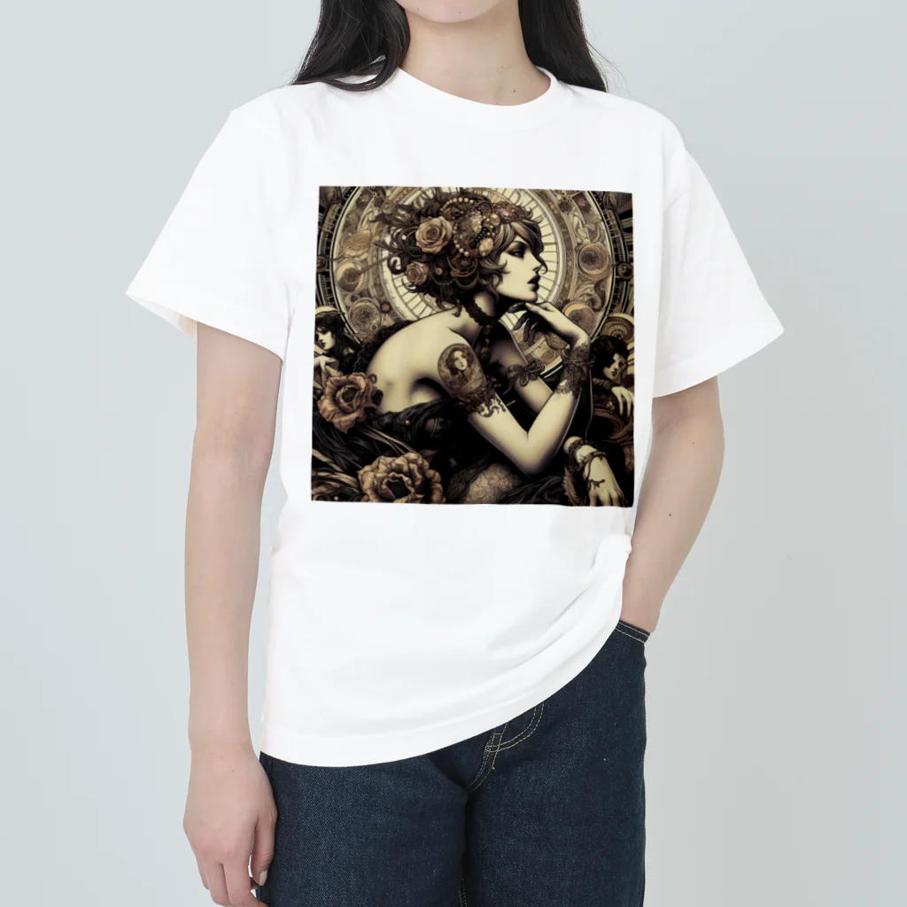 riarioの現代のアプローチ Heavyweight T-Shirt