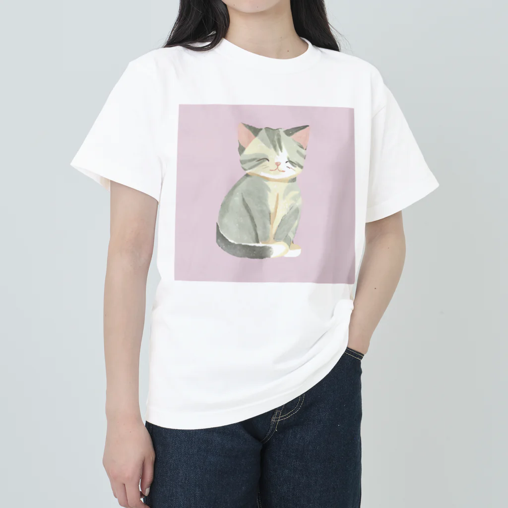 kakuzatoの子猫のこめちゃん Heavyweight T-Shirt