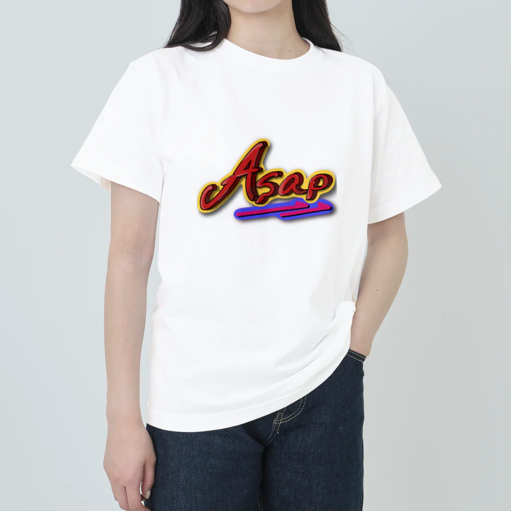 AIグッズ作成のなるはや！ASAP！ ヘビーウェイトTシャツ