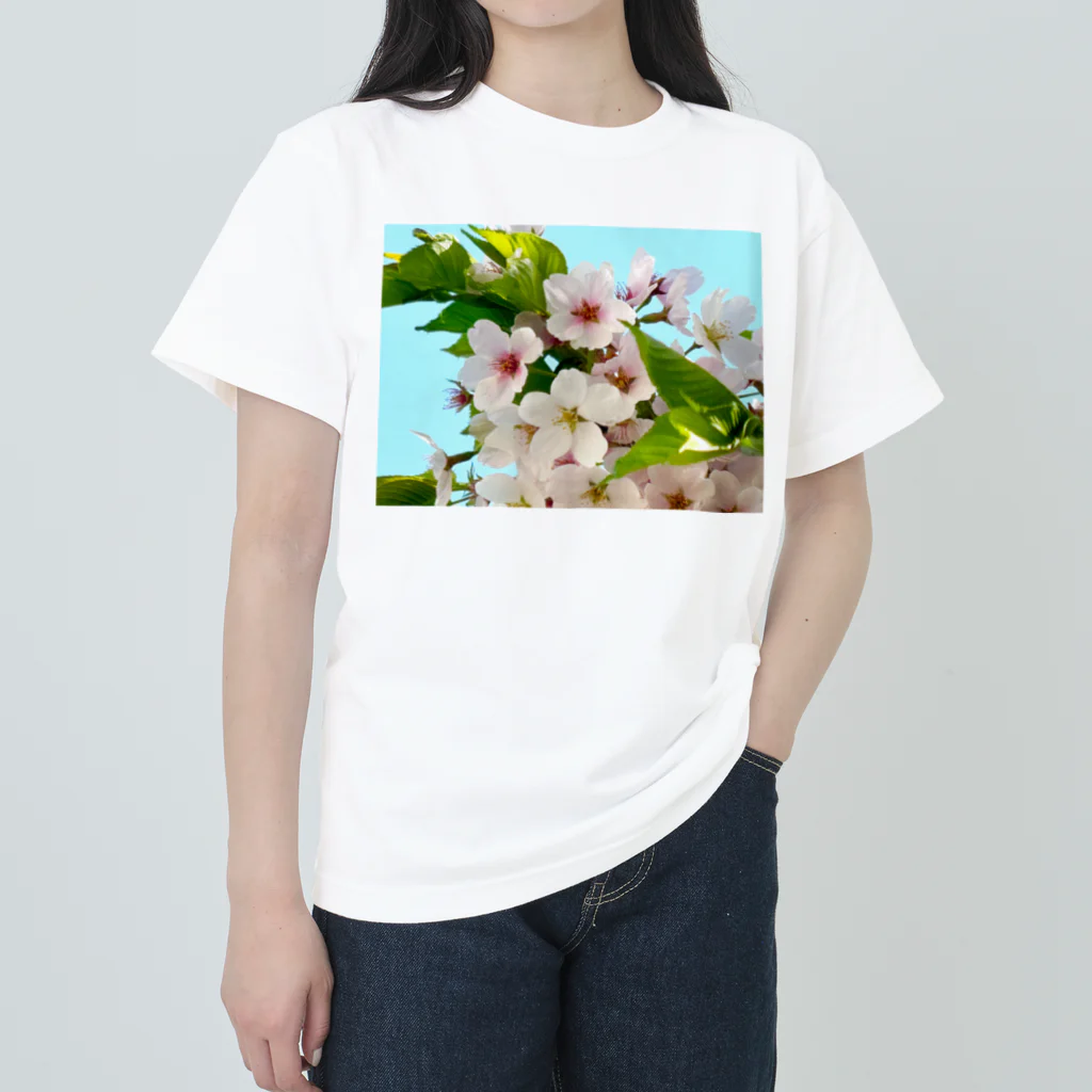 atelier_lapislazuliの桜 Heavyweight T-Shirt