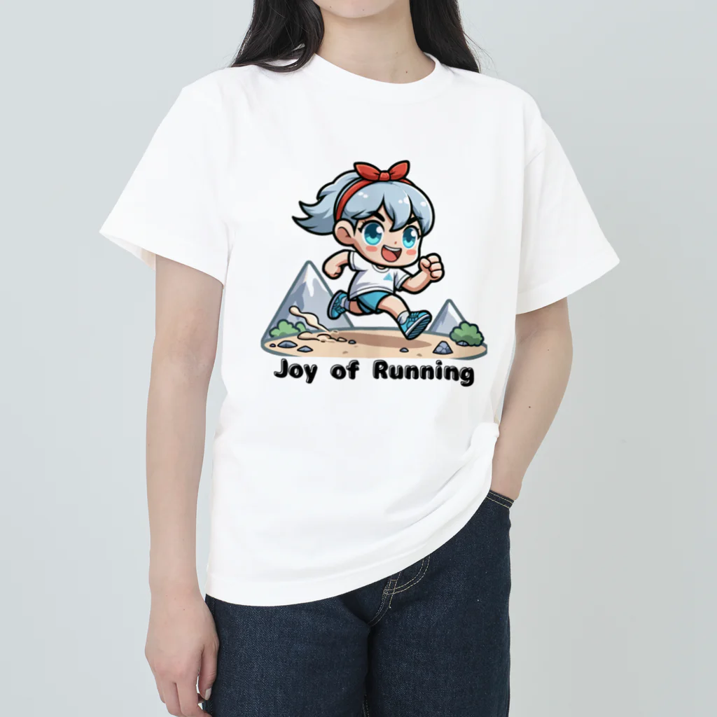 チェリモヤのゆるラン女子 04 Heavyweight T-Shirt