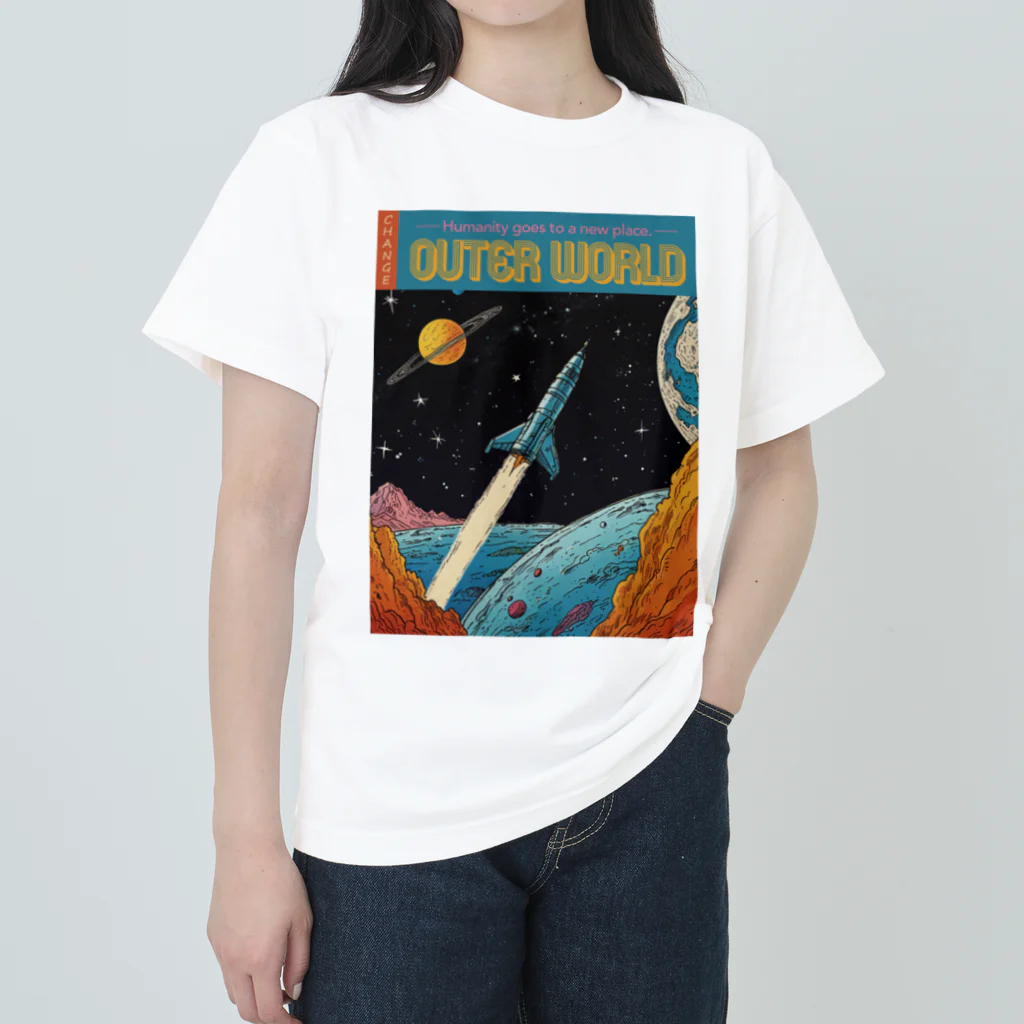 Chop StoreのOUTER WORLD ヘビーウェイトTシャツ