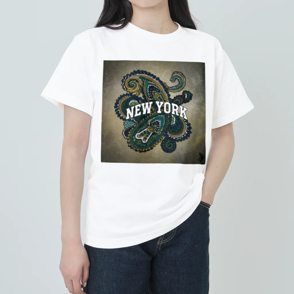 Mi-3のNew York Heavyweight T-Shirt