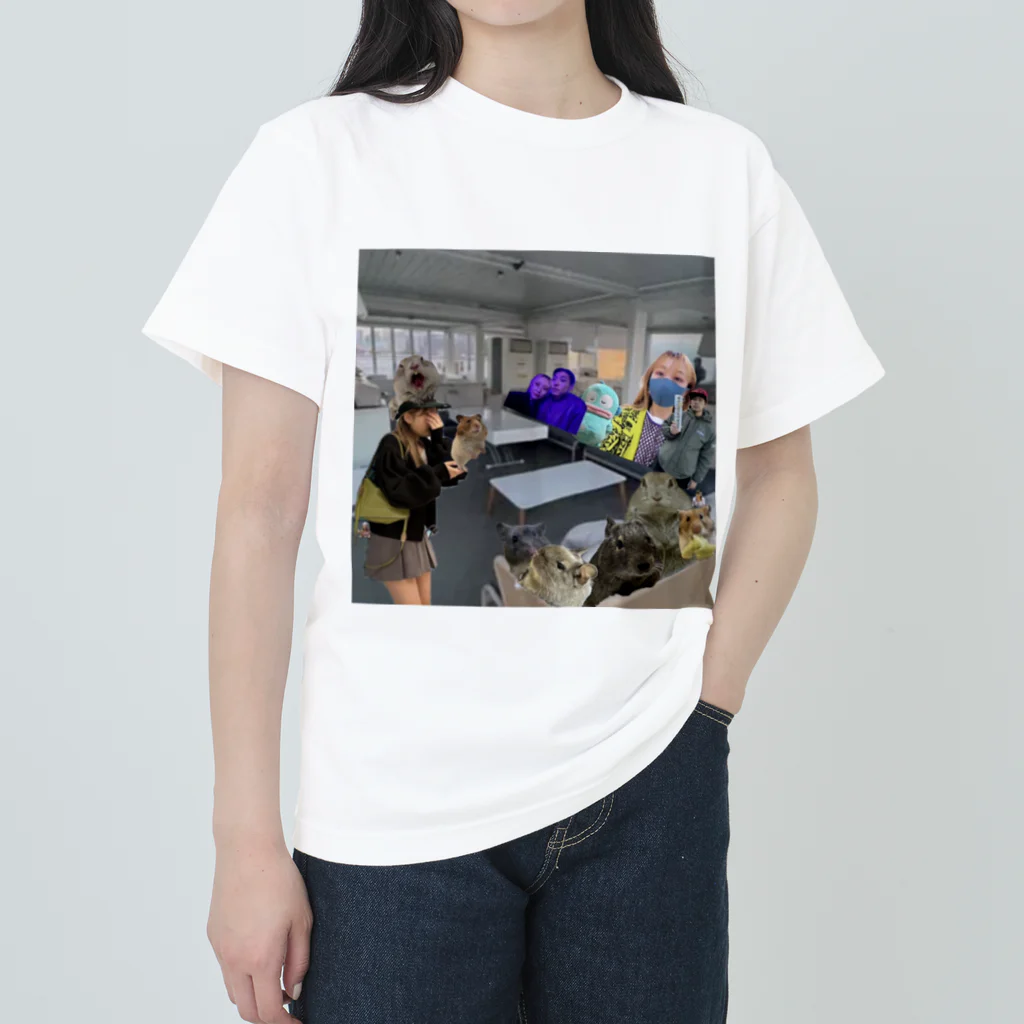 ちまきとかぼちゃんの大集会 Heavyweight T-Shirt