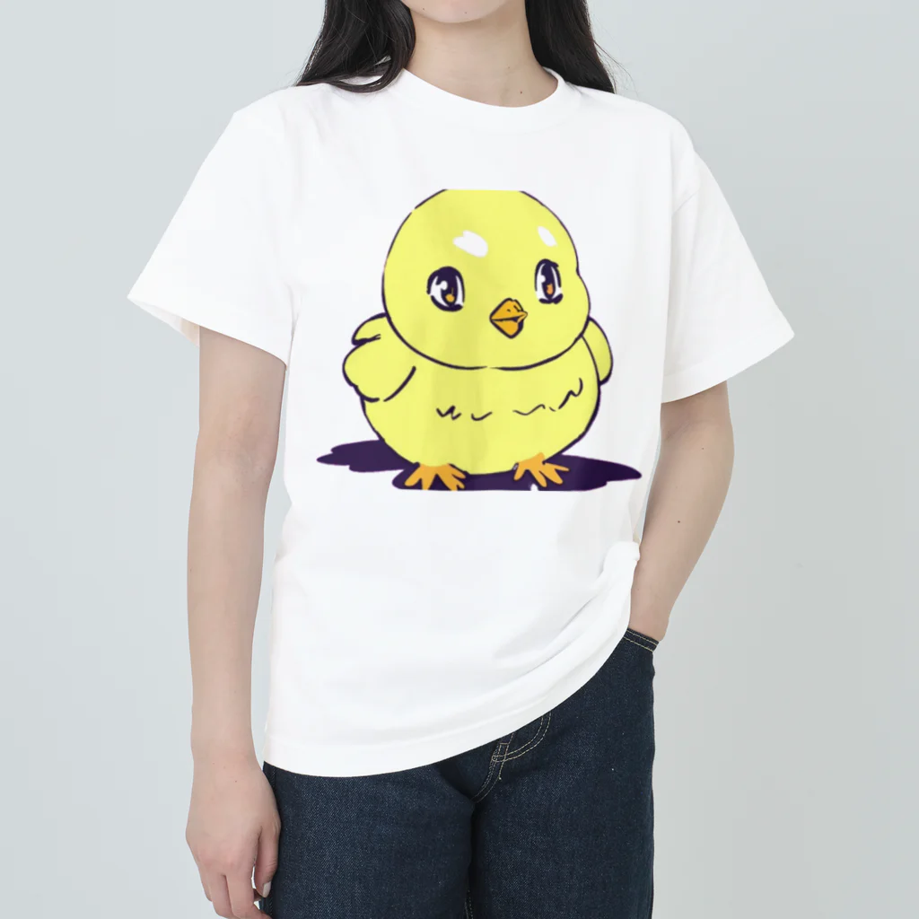 G-EICHISの可愛いひよこの挨拶 Heavyweight T-Shirt