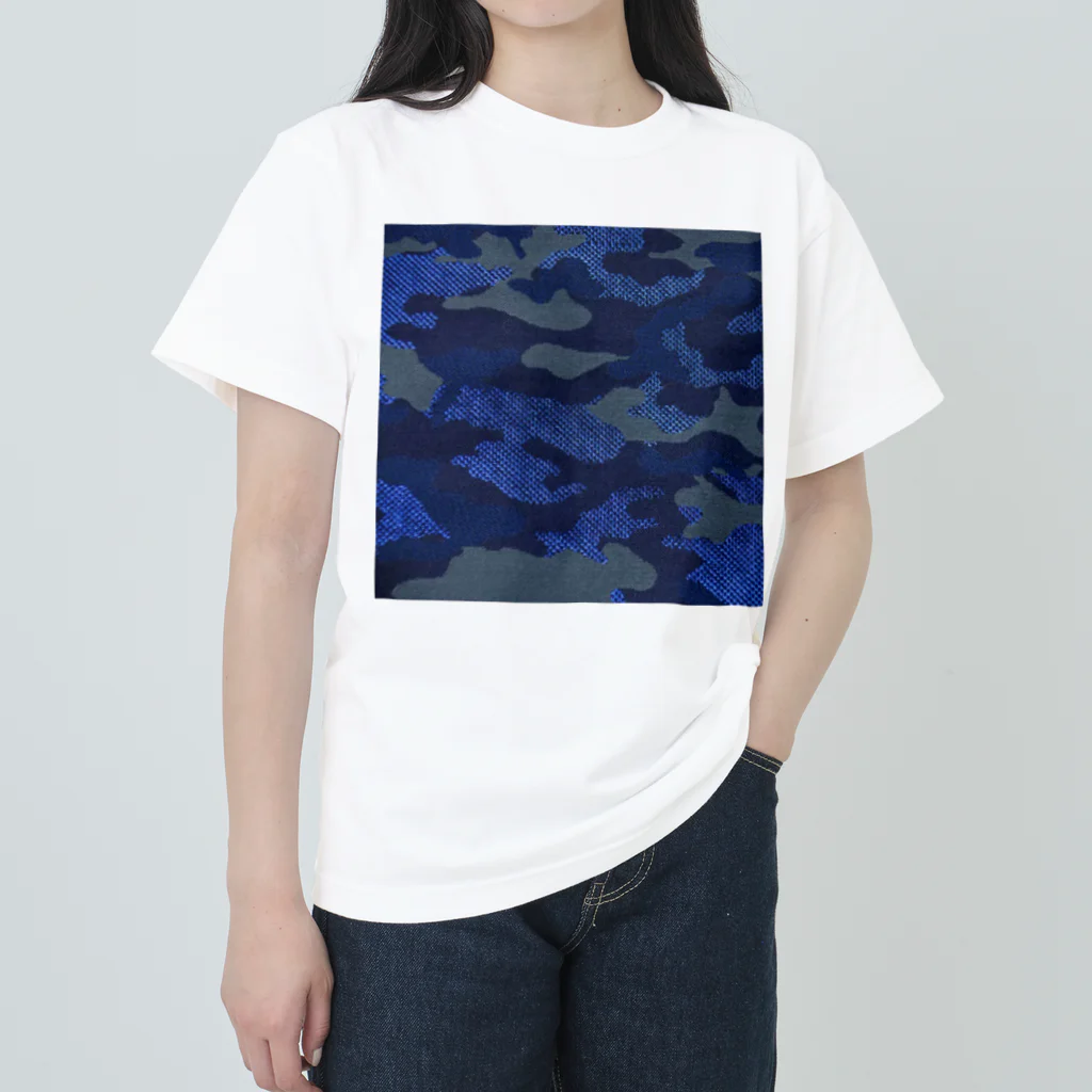 yurisacinの迷彩柄（７） Heavyweight T-Shirt