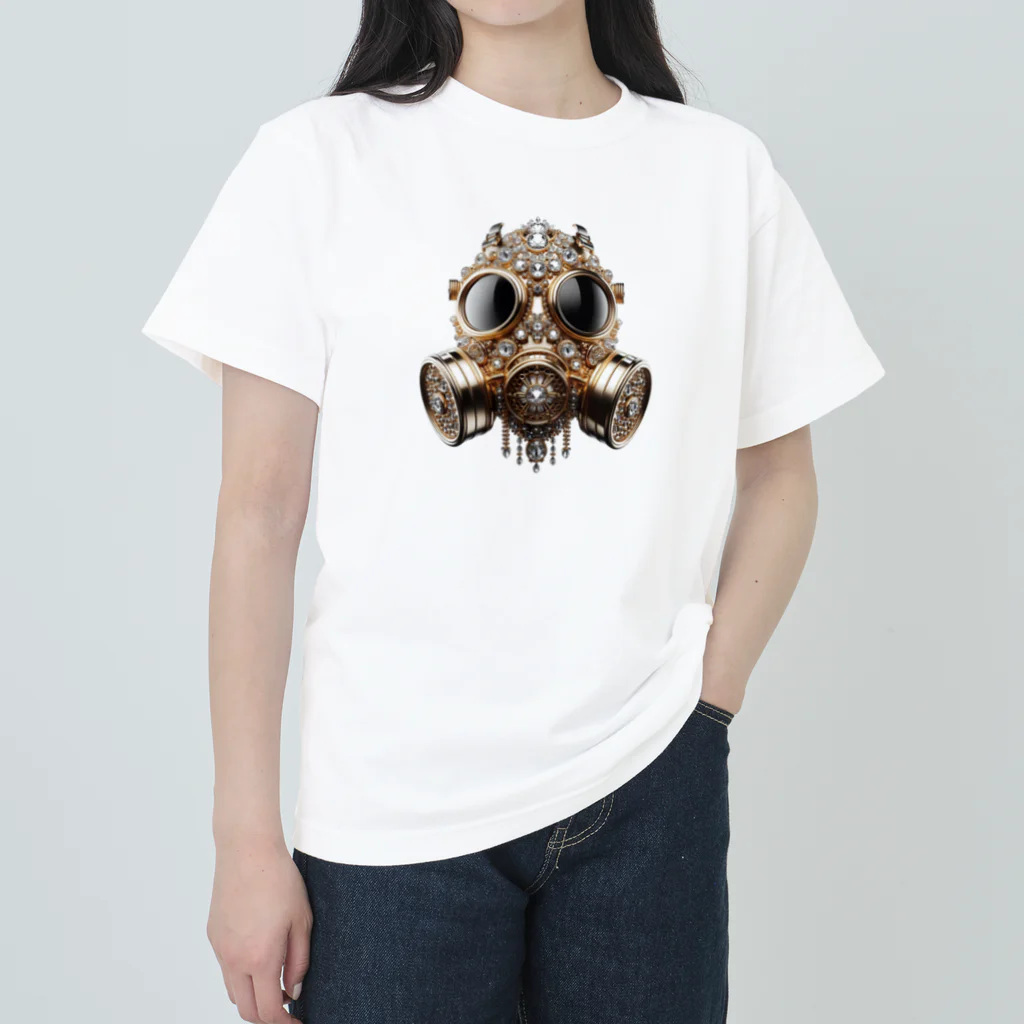 BABYLON  Channel　aiのダイヤモンドガスマスク Heavyweight T-Shirt