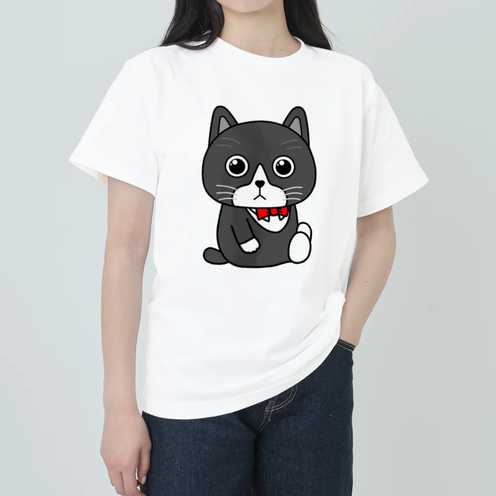 窓辺商店のお座りサブちゃん ヘビーウェイトTシャツ