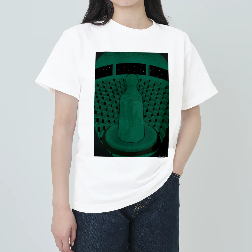 Noedewamaiの夜のコンクリート Heavyweight T-Shirt