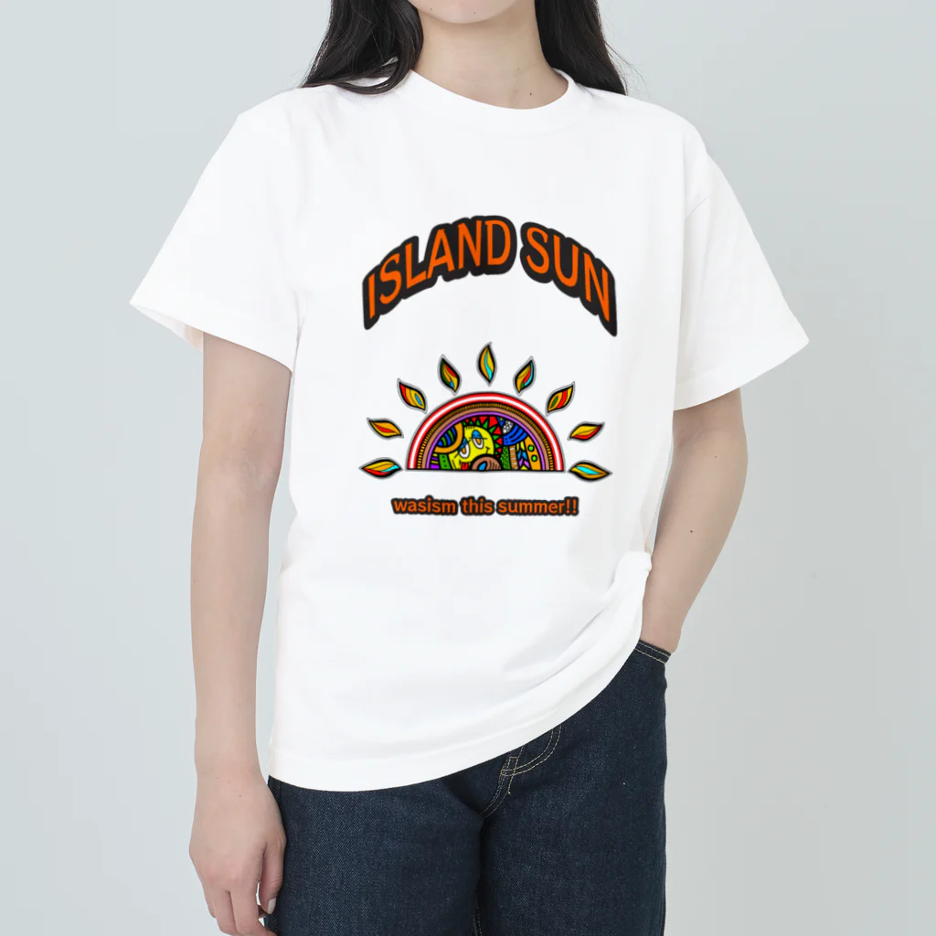 WASISMのISLAND SUN ヘビーウェイトTシャツ