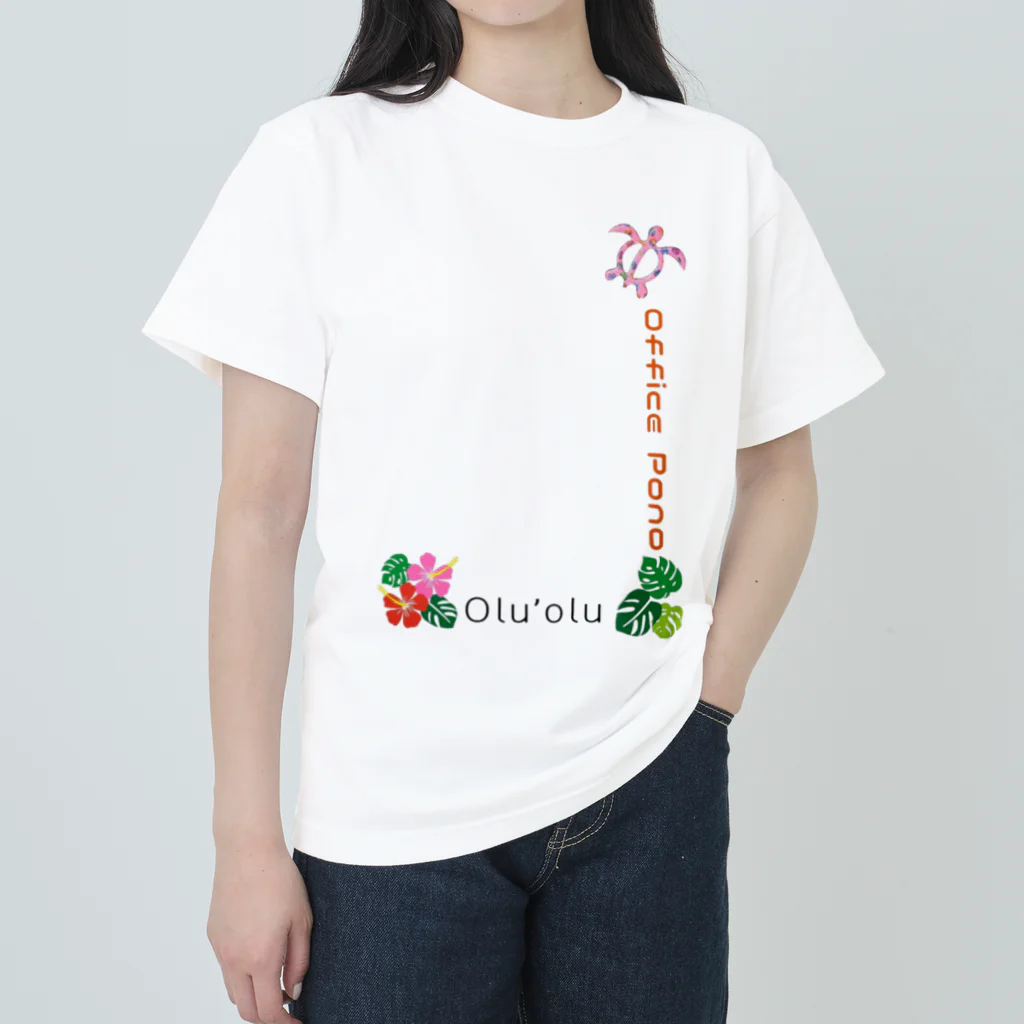 Office PonoのOlu’olu＝心地良い ヘビーウェイトTシャツ