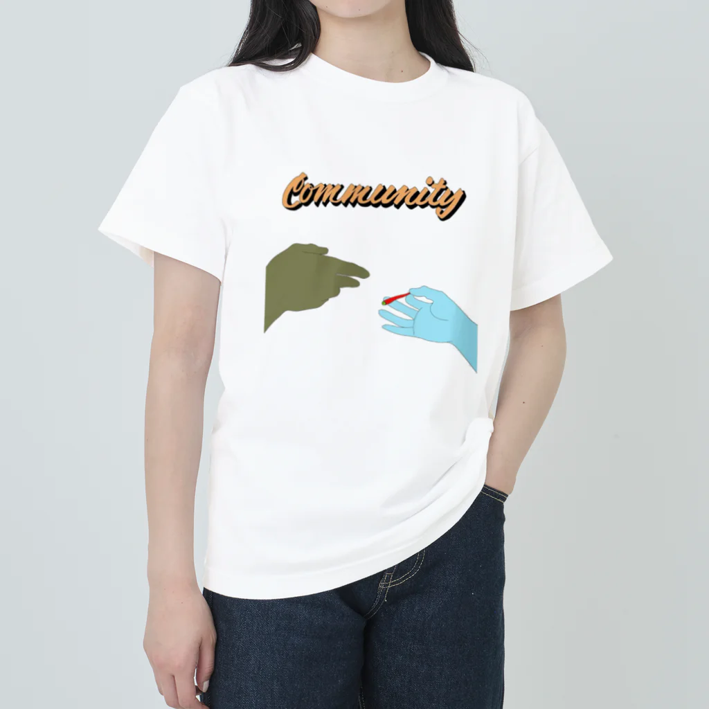 JP HISTORY XのCHILLIN’ COMMUNITY  ヘビーウェイトTシャツ