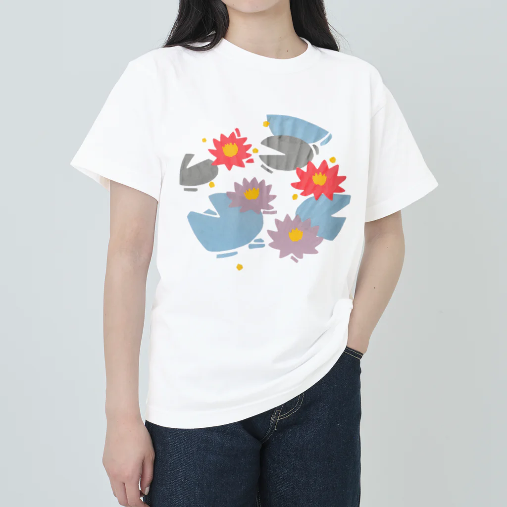 minoticaのwater lily ヘビーウェイトTシャツ