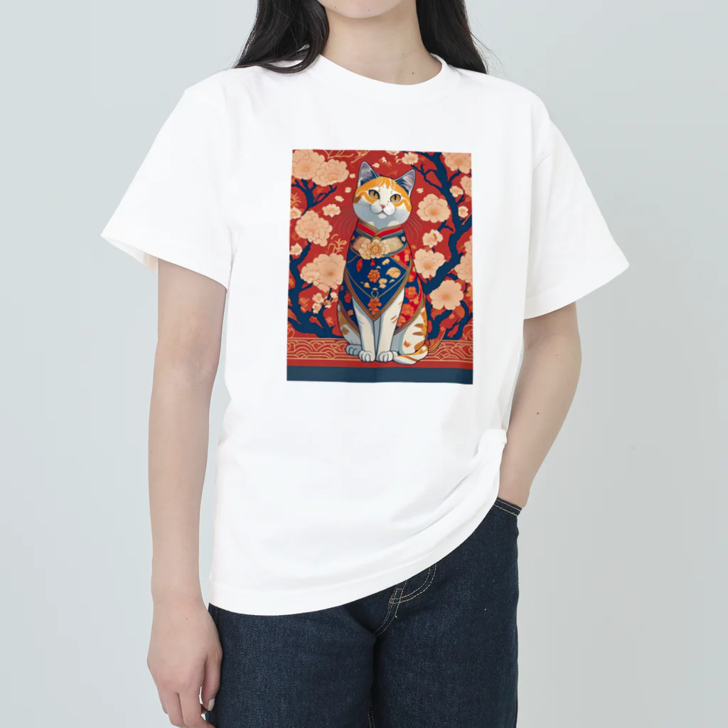 寅次郎商店5771の寅次郎カラフル01号 Heavyweight T-Shirt