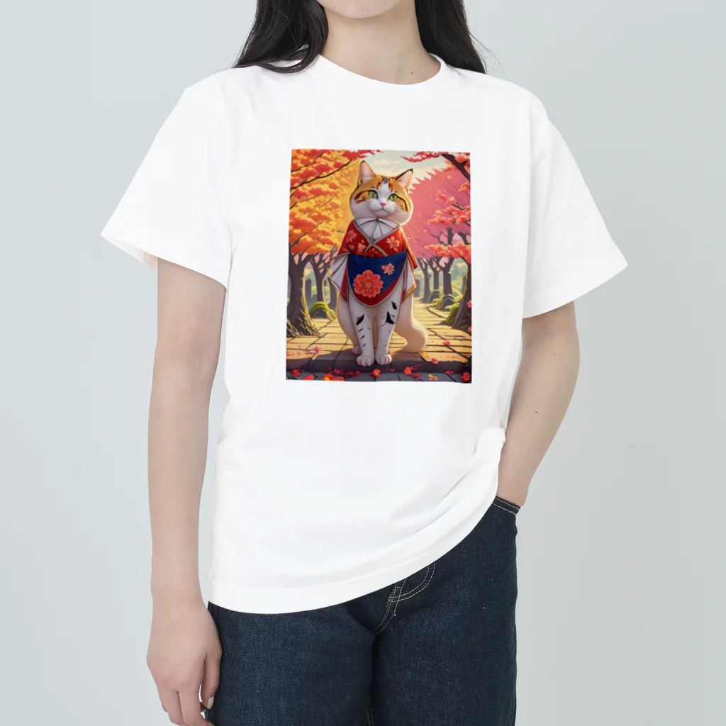 寅次郎商店5771の寅次郎カラフル03号 Heavyweight T-Shirt
