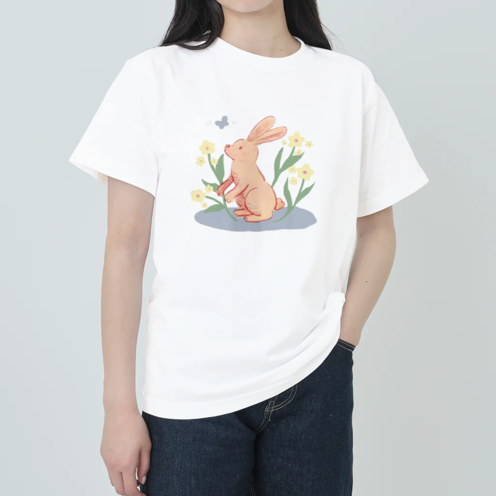 うずら舎のRabbit Heavyweight T-Shirt