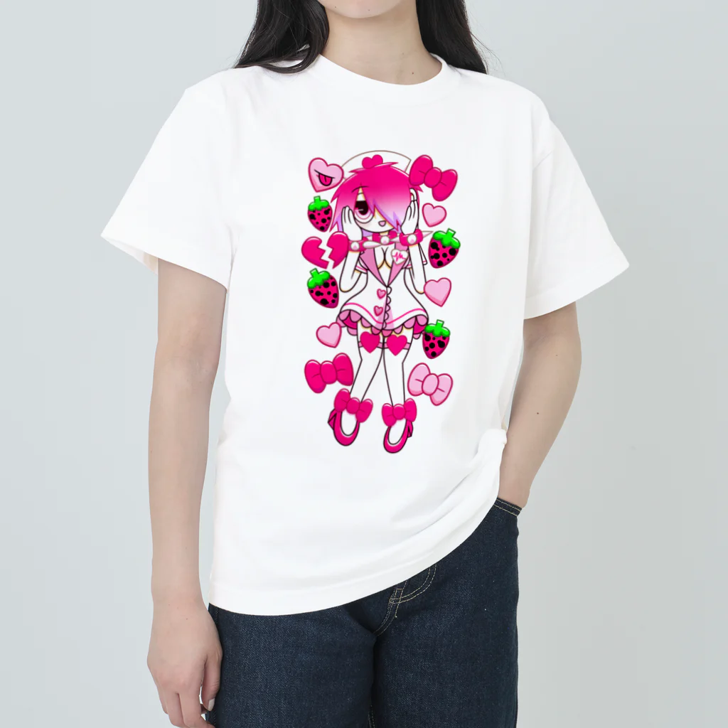 plplplanetのアイカちゃん ヘビーウェイトTシャツ