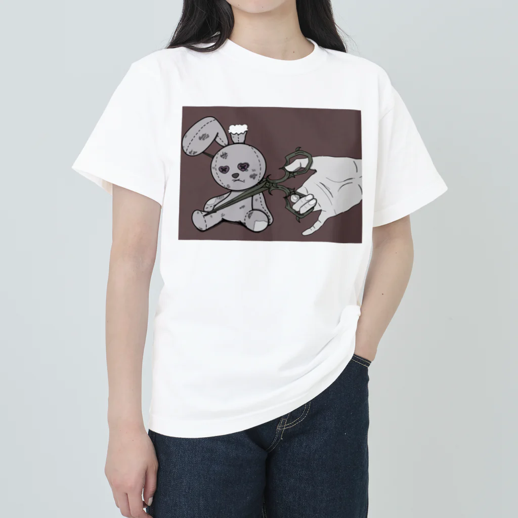 襟足のうさみ ヘビーウェイトTシャツ