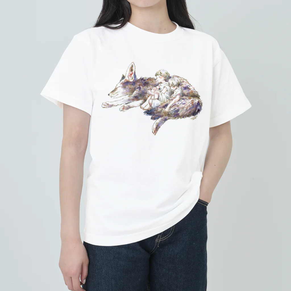 musssbi_illustのキンエノコロノネドコ Heavyweight T-Shirt