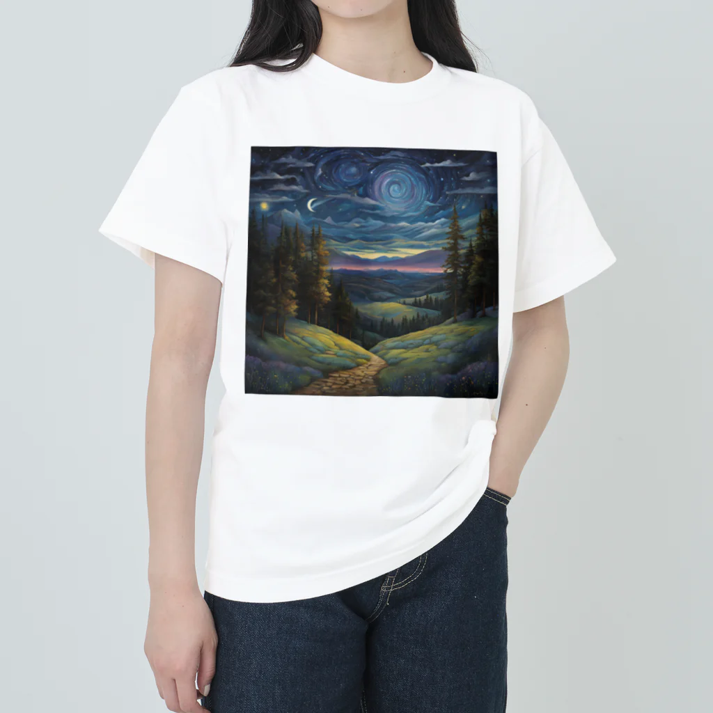 8890の星明かり Heavyweight T-Shirt