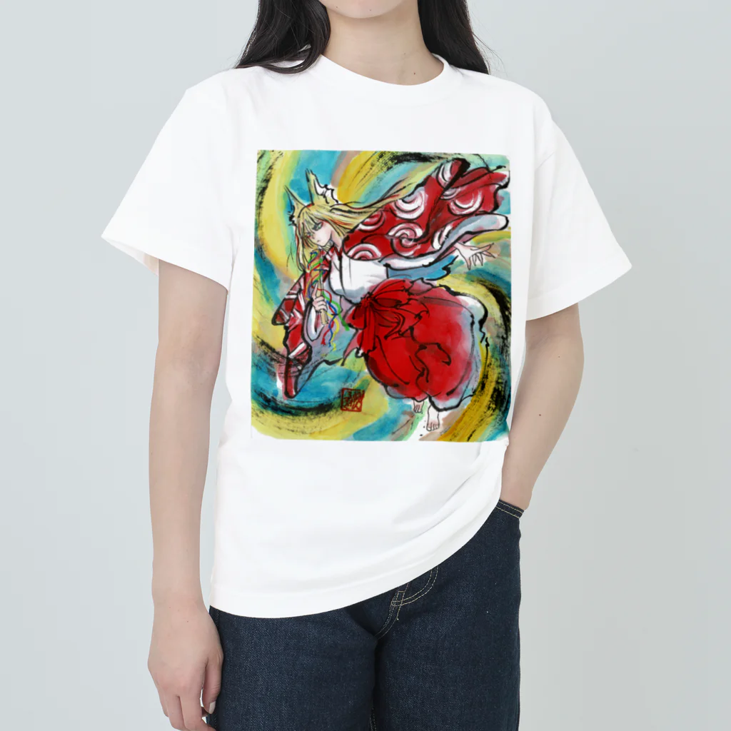 ふくふく商店の玉藻の前 Heavyweight T-Shirt