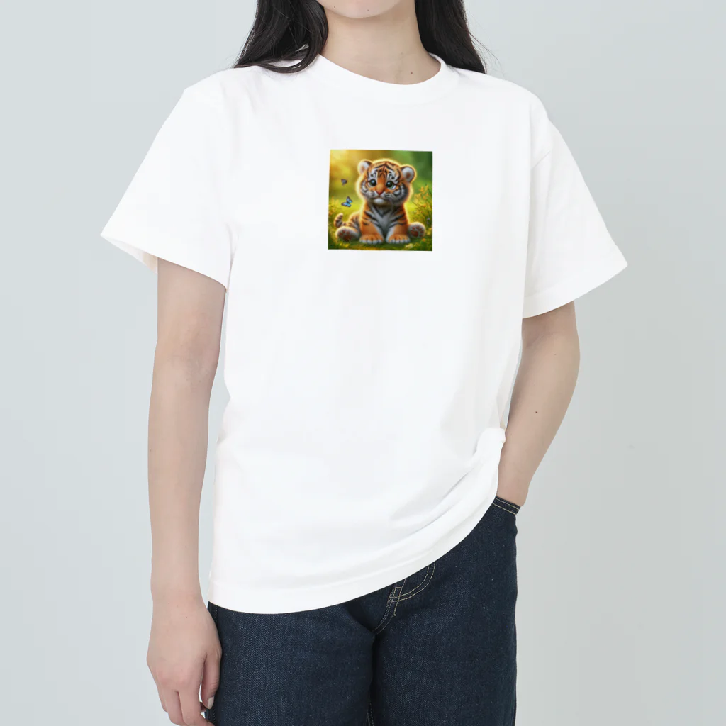 yoshimurayoshimura1のかわいい虎 Heavyweight T-Shirt