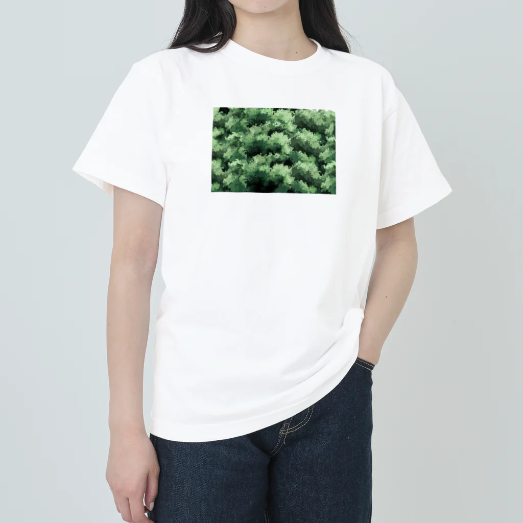 atelier_lapislazuliの茂み Heavyweight T-Shirt