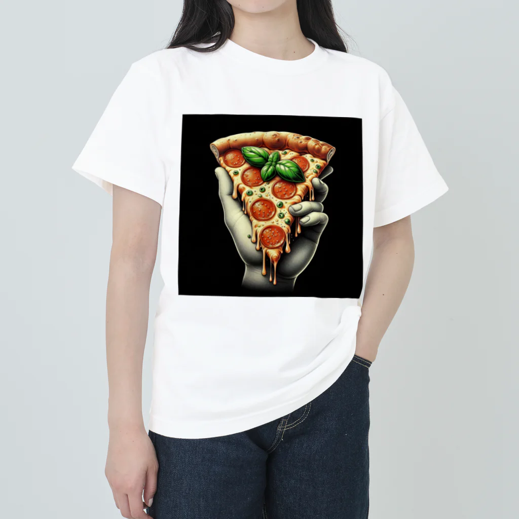 yuriseのおしゃれなpizzaのグッズ Heavyweight T-Shirt