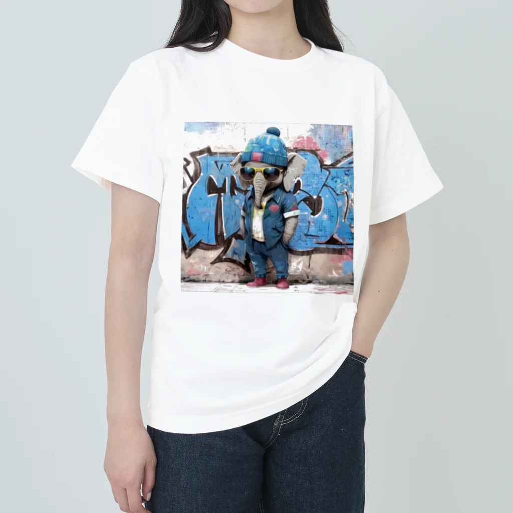 GRAFFITYのelephant ヘビーウェイトTシャツ