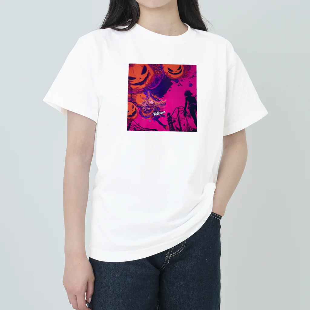 終わらない夢🌈のハロウィン ヘビーウェイトTシャツ