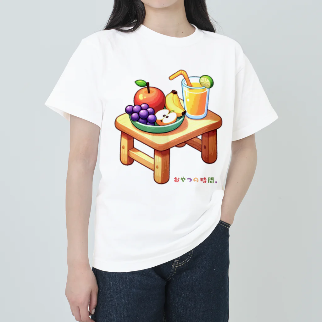 脂身通信Ｚのおやつの時間。_240711 Heavyweight T-Shirt