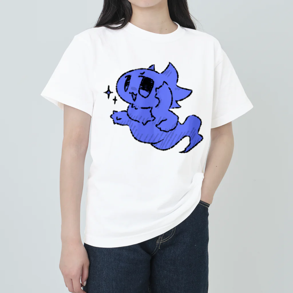 かしわもちのきめきめどらごまじん Heavyweight T-Shirt