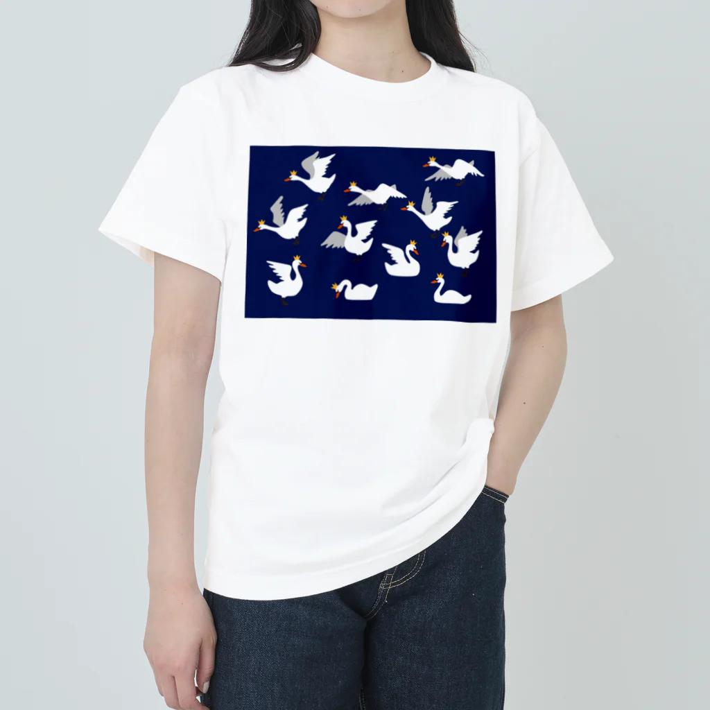 Amiの白鳥の王子  Heavyweight T-Shirt