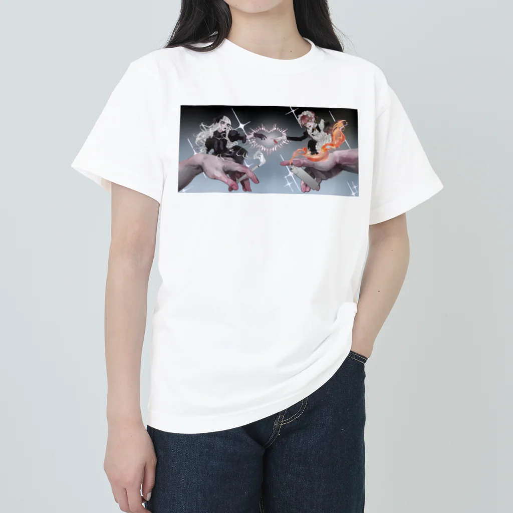 桜庭微々乃の天地創造 Heavyweight T-Shirt