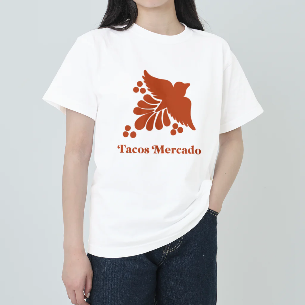 Tacos Mercadoのメルカドロゴ Heavyweight T-Shirt