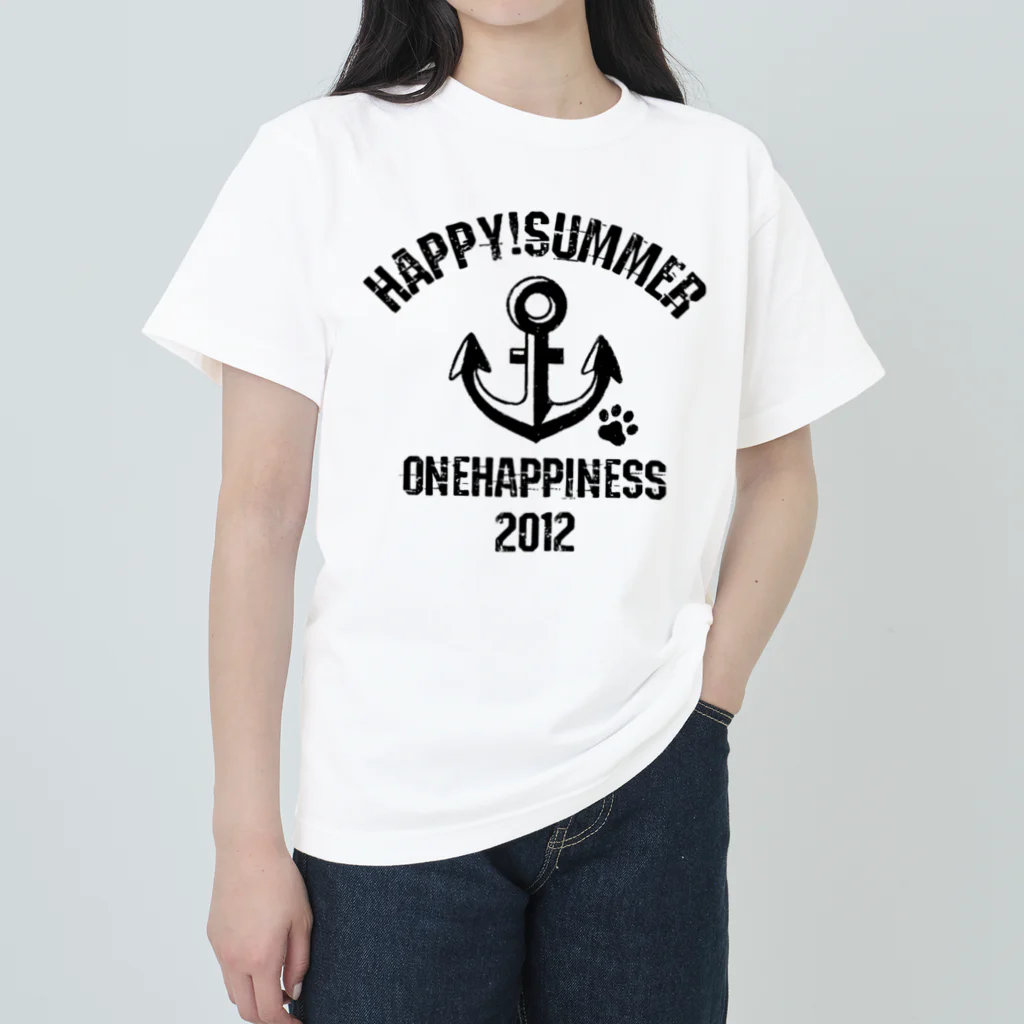 onehappinessのHappy！Summer ヘビーウェイトTシャツ