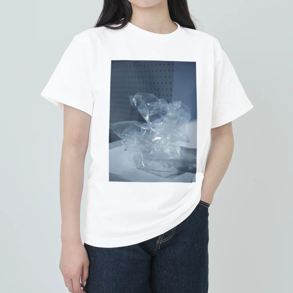 写真家 古熊美帆の透明な袋 ヘビーウェイトTシャツ