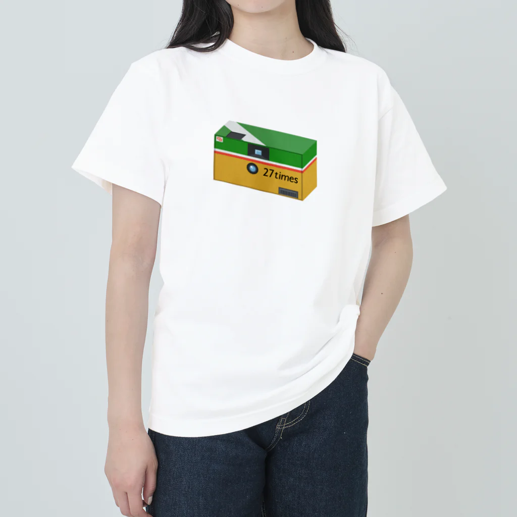 スロータイプ書店 Slowtype Booksの27times 128 ヘビーウェイトTシャツ