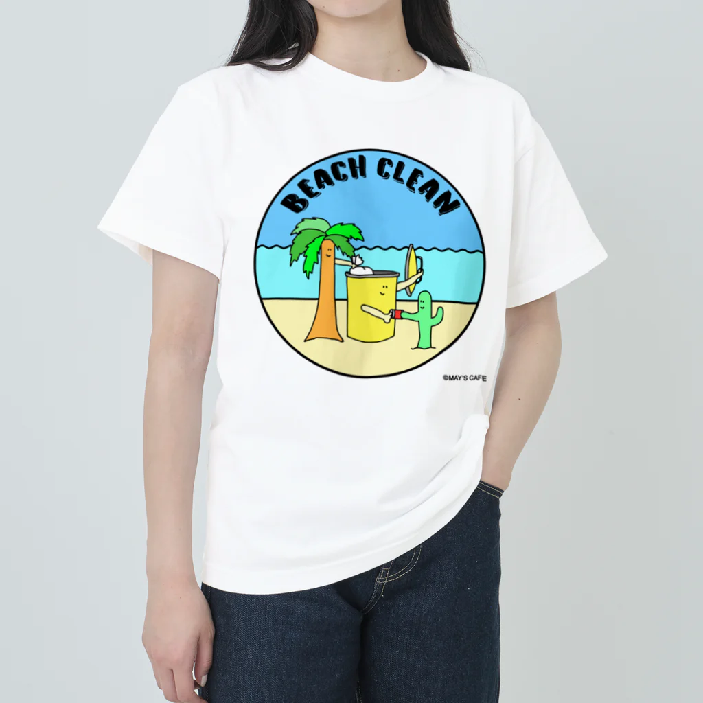 May's cafeのBEACH CLEAN Heavyweight T-Shirt