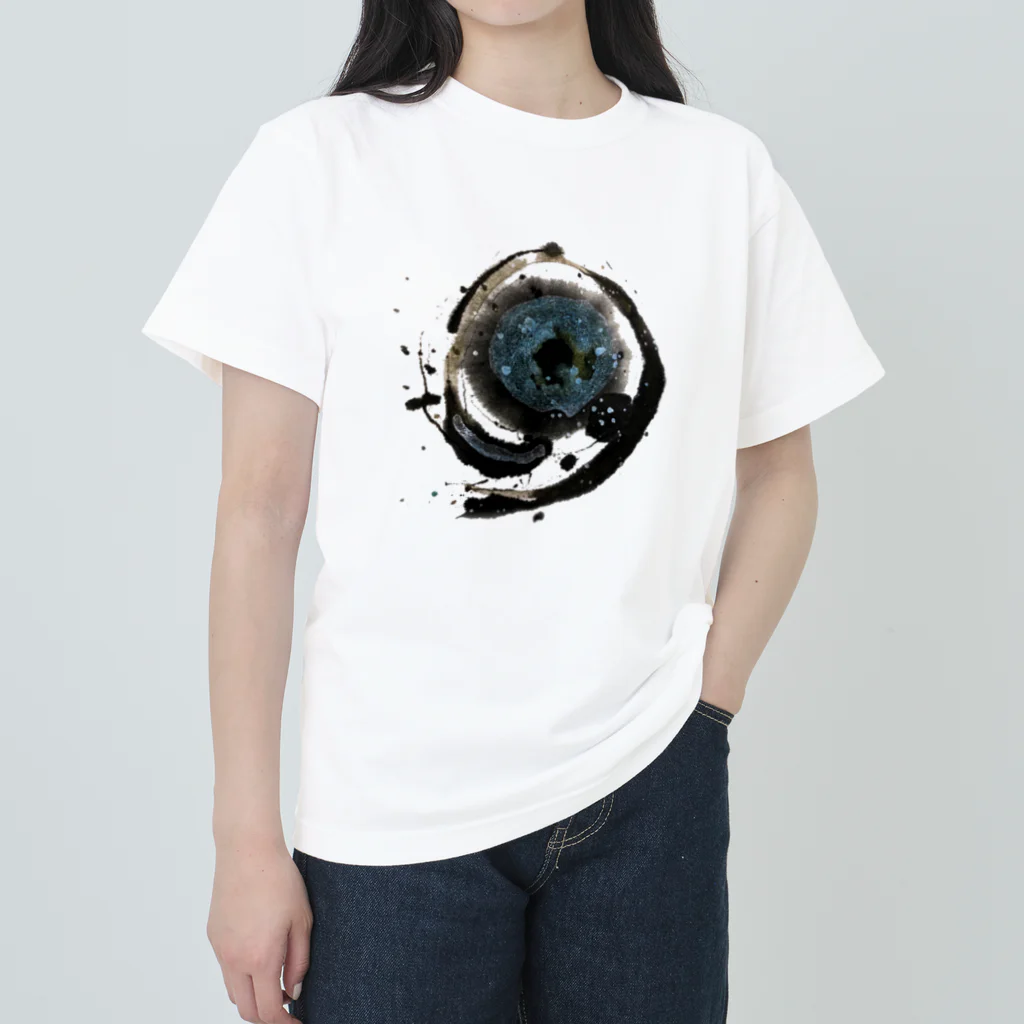 WAMI ARTのウツホ(宇宙)のア ヘビーウェイトTシャツ