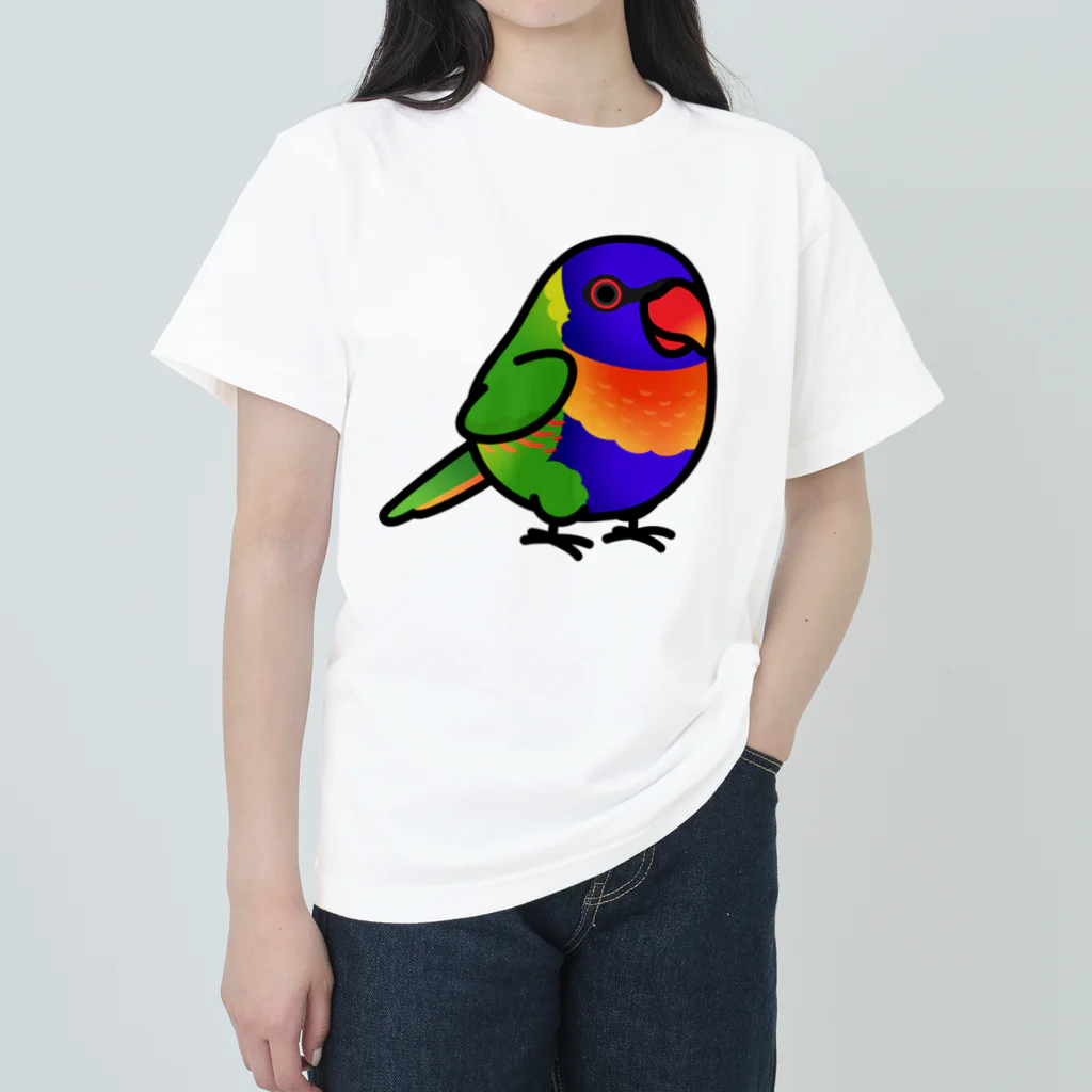 Cody the LovebirdのChubby Bird　ゴシキセイガイインコ ヘビーウェイトTシャツ