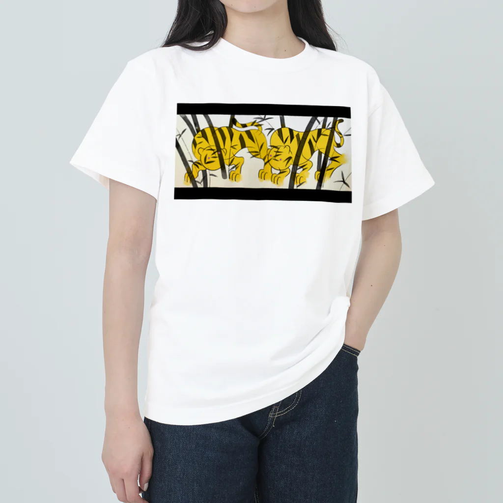 NORI OKAWAのおしどり夫婦 ヘビーウェイトTシャツ