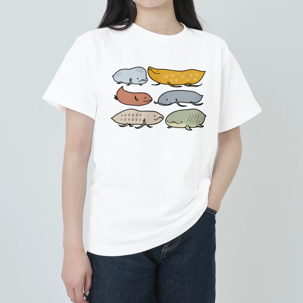 幻想水系branch　byいずもり・ようのFish or Newt? ヘビーウェイトTシャツ