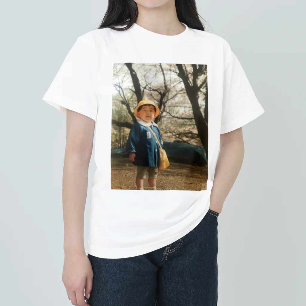 くじらのくじらの幼少期 ヘビーウェイトTシャツ