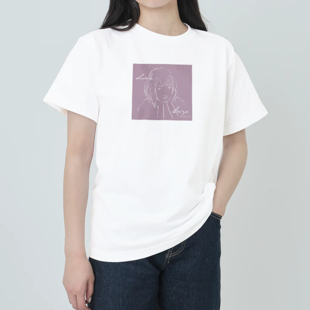 _F_U_T_A_N_J_I_の視線Tシャツ Heavyweight T-Shirt