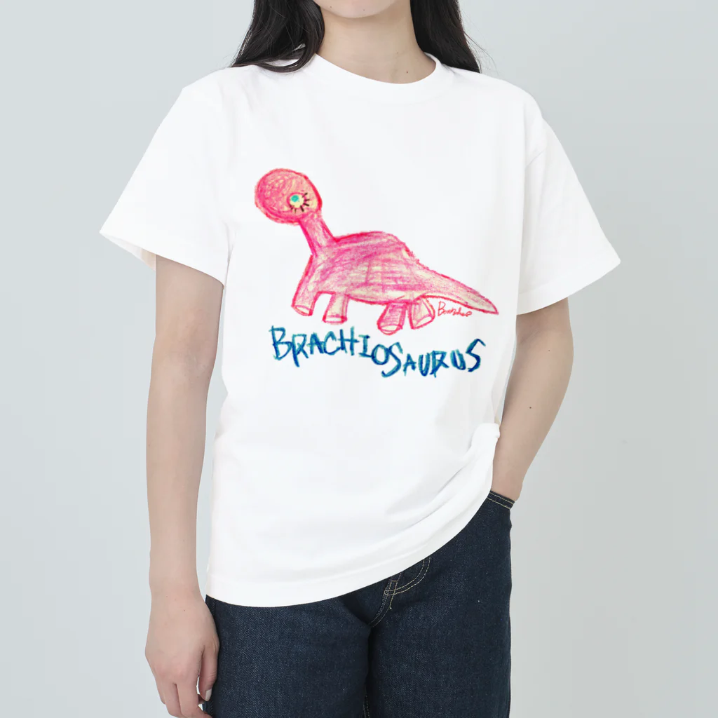 BenizakeのBrachiosaurus Heavyweight T-Shirt