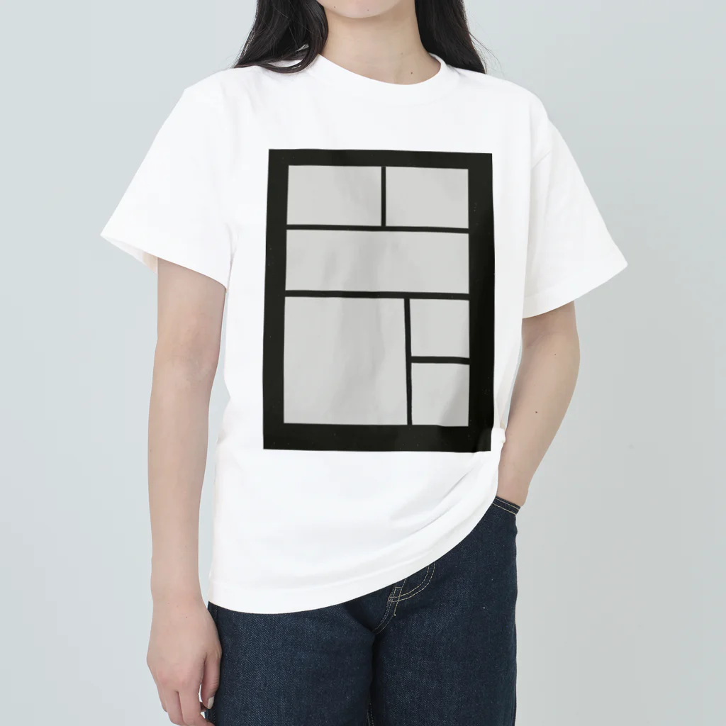 7010v💡のデンセツノイチページ Heavyweight T-Shirt