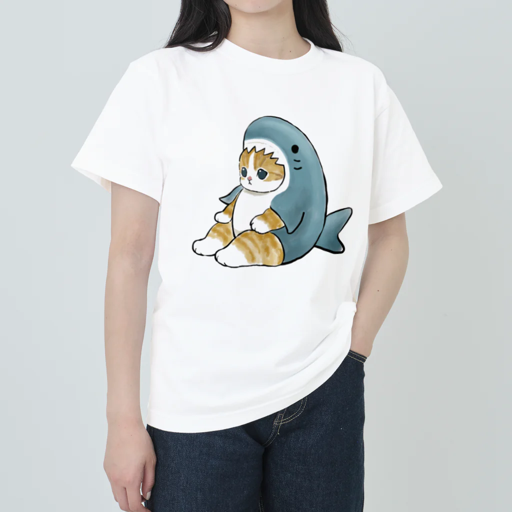 mofusandのサメにゃん Heavyweight T-Shirt