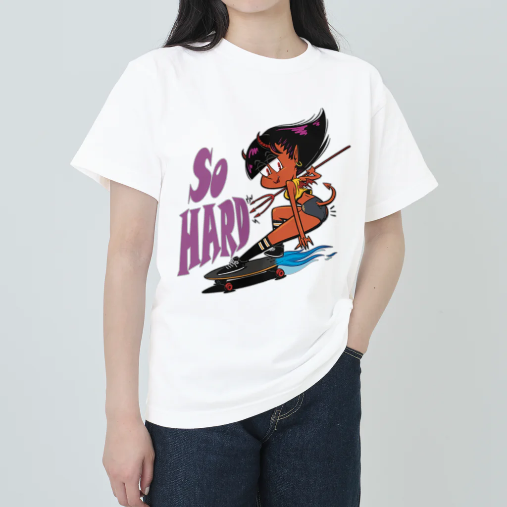 nidan-illustrationの“So HARD” Heavyweight T-Shirt