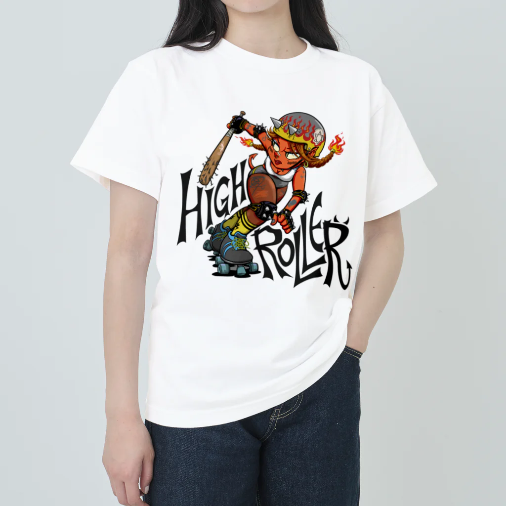 nidan-illustrationの“HIGH ROLLER” Heavyweight T-Shirt